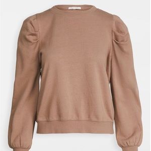 Z Supply Puff Sleeve Sweatshirt Size XS